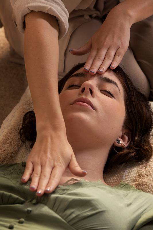 Brown Chiropractic offers Reiki Massage that combines gentle touch with the channeling of universal life force energy to promote relaxation, balance and overall well-being by addressing imbalances in the body's energy flow.