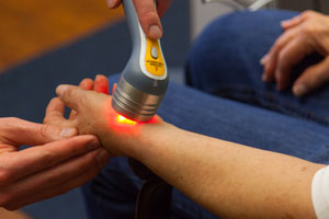 Cold Laser Therapy can treat wrist pain