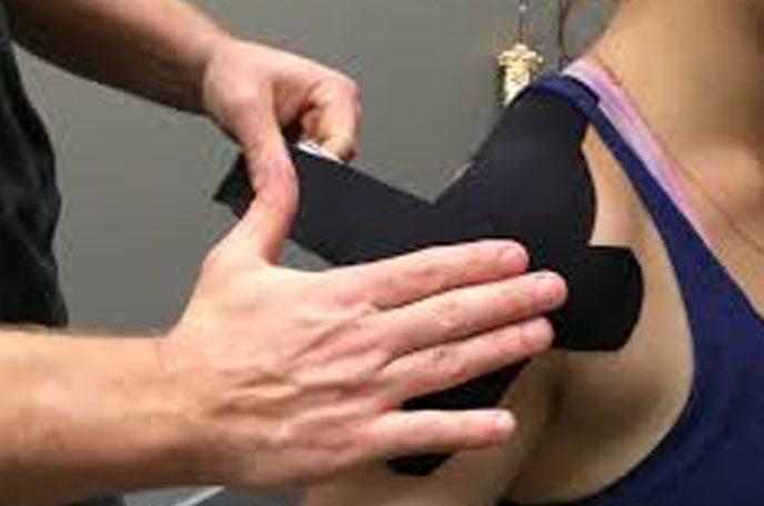 When applied correctly, Kinesiology Tape can help relieve discomfort and pain.